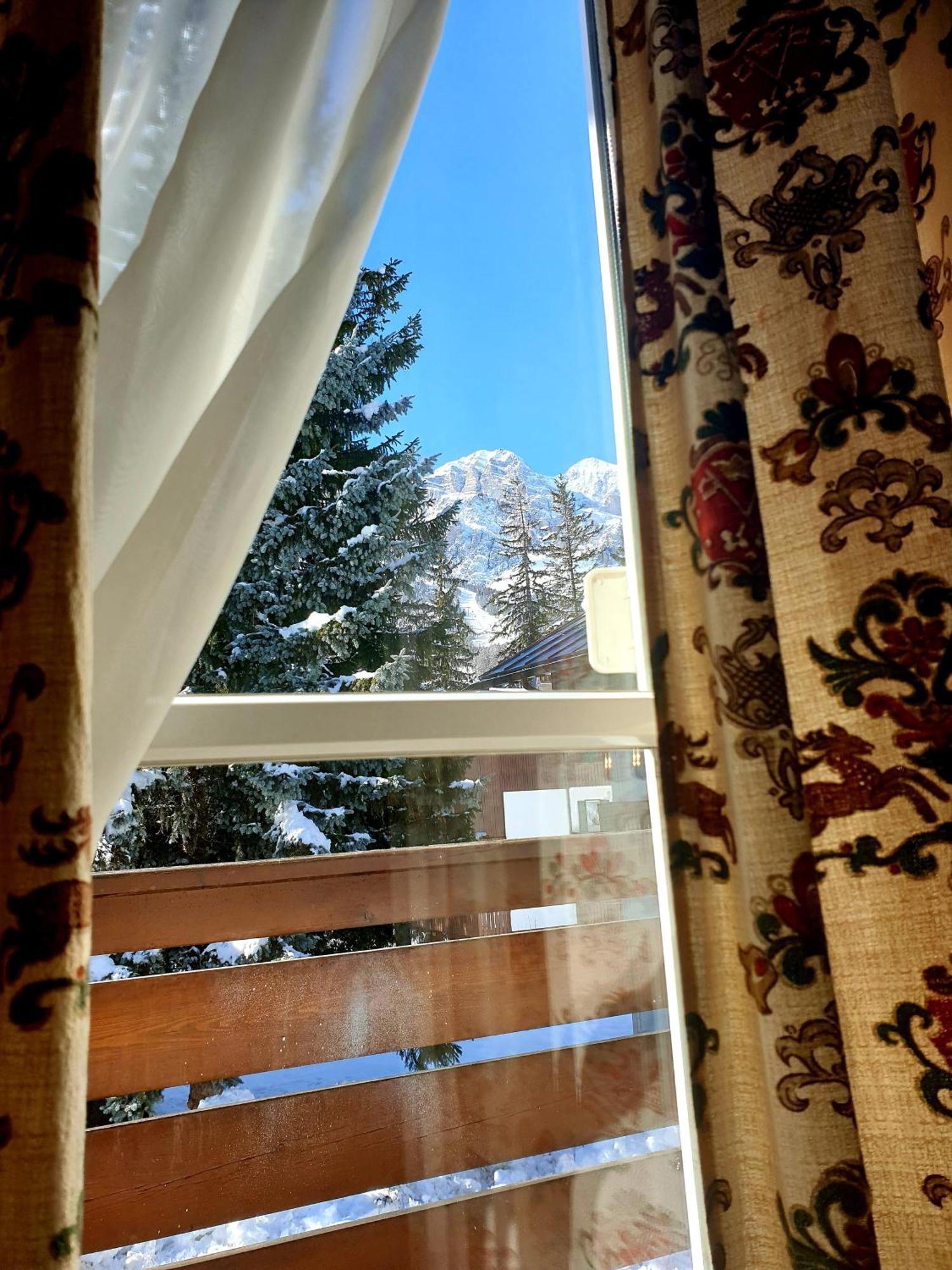 Luminoso Ed Accogliente, Centralissimo Appartamento Indipendente Cortina dʼAmpezzo Exteriör bild